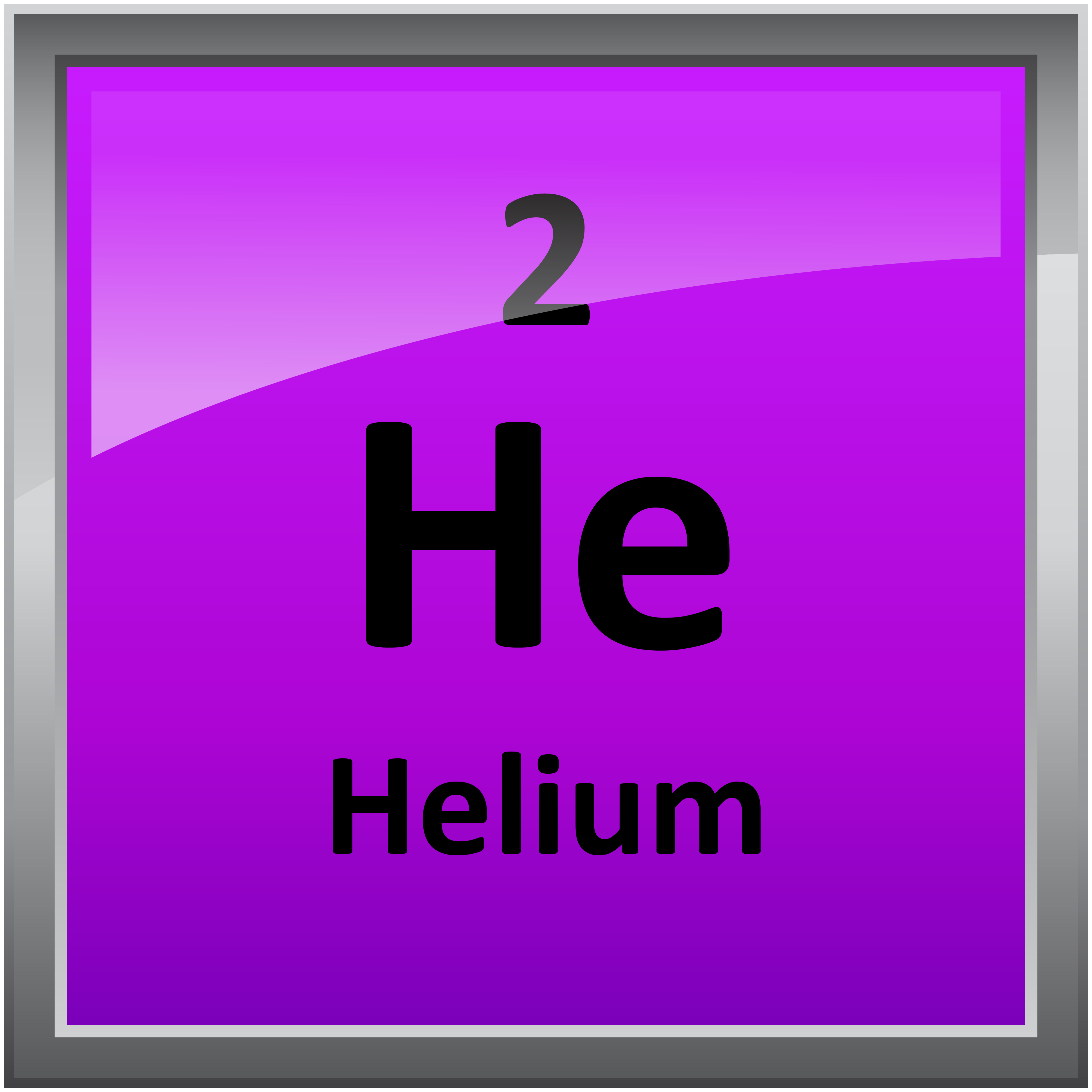 Helium Element Symbol