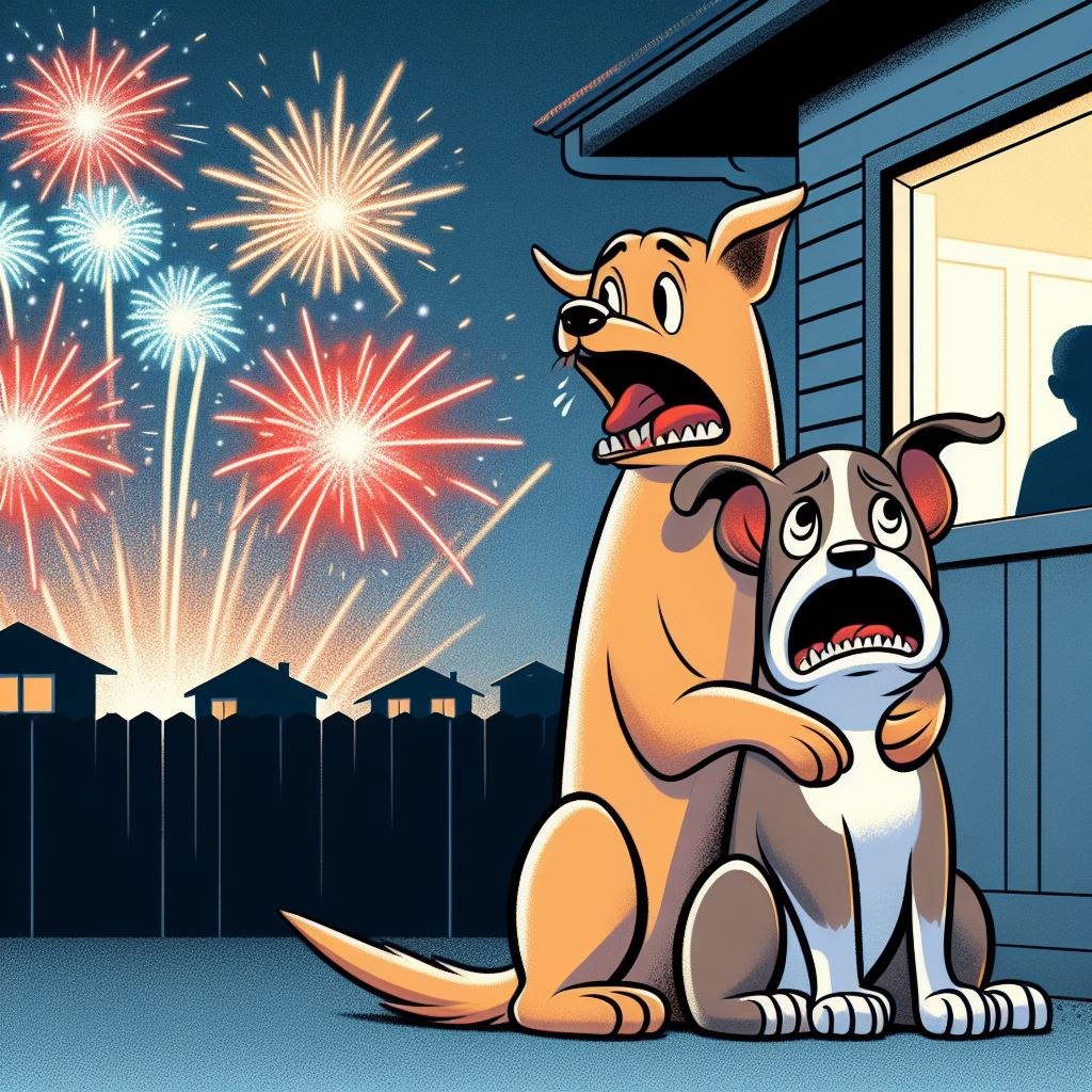 The Reasons Behind Dogs’ Fear of Fireworks. How to Reduce Their Anxiety