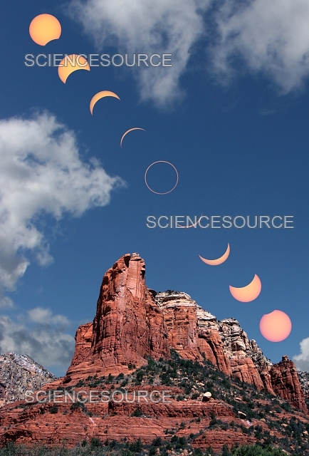 Photograph | Annular Solar Eclipse Phases | Science Source Images