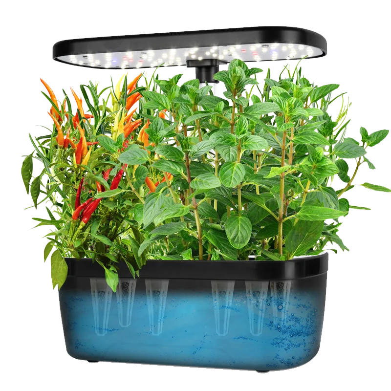 ScienGarden 6 Pods Hydroponics Growing System Smart Herb Garden Indoor