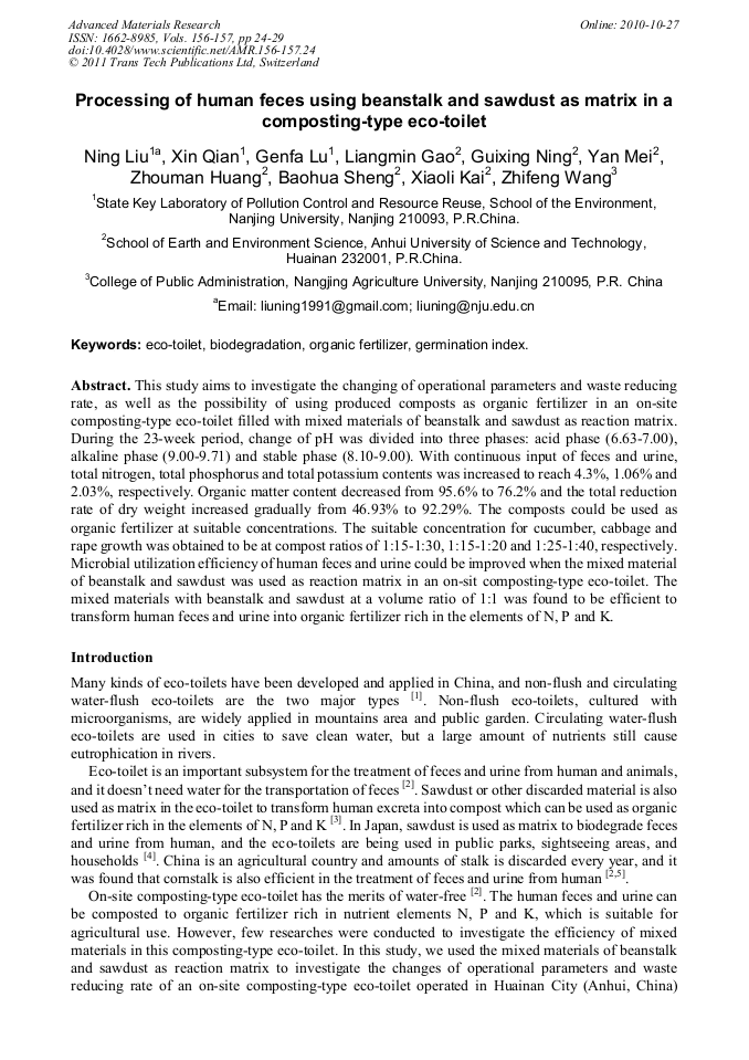 Does China Use Human Feces As Fertilizer