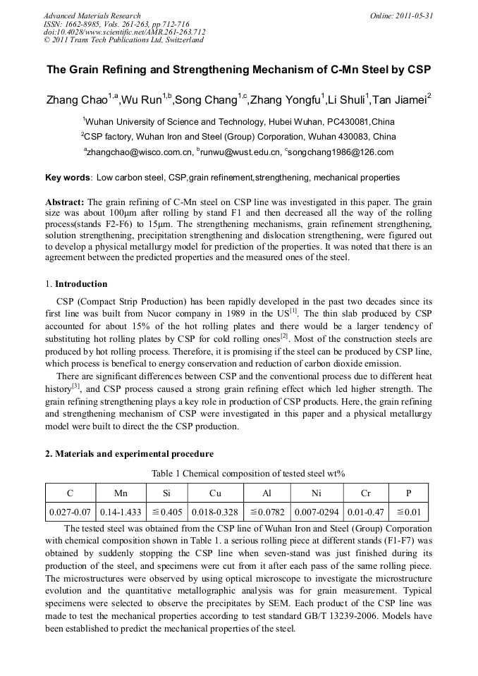 Refining A Research Paper