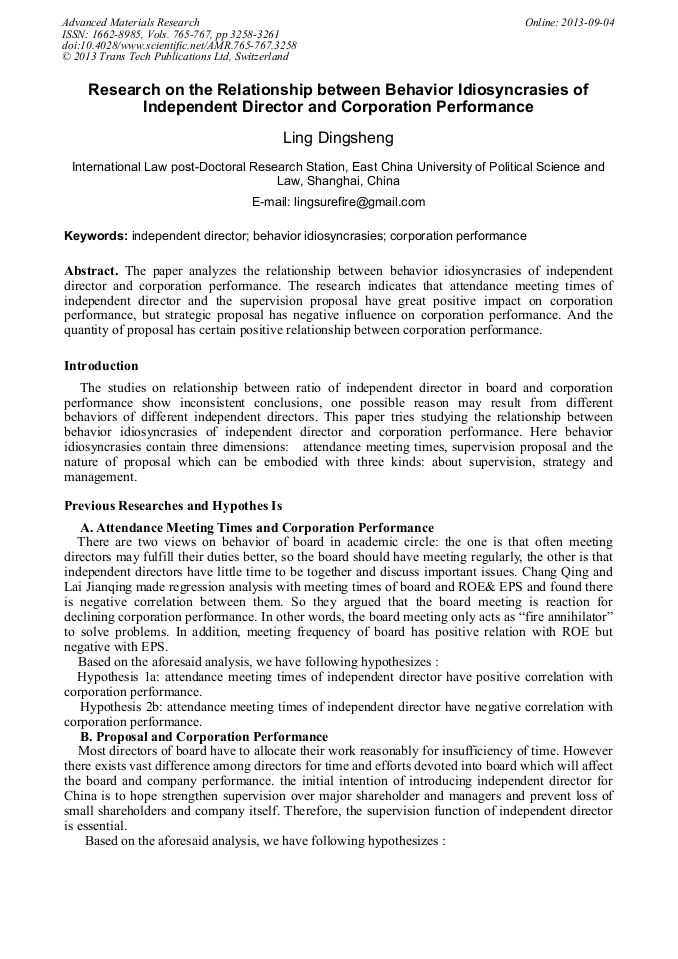 Political Science Research Paper Example Scientific