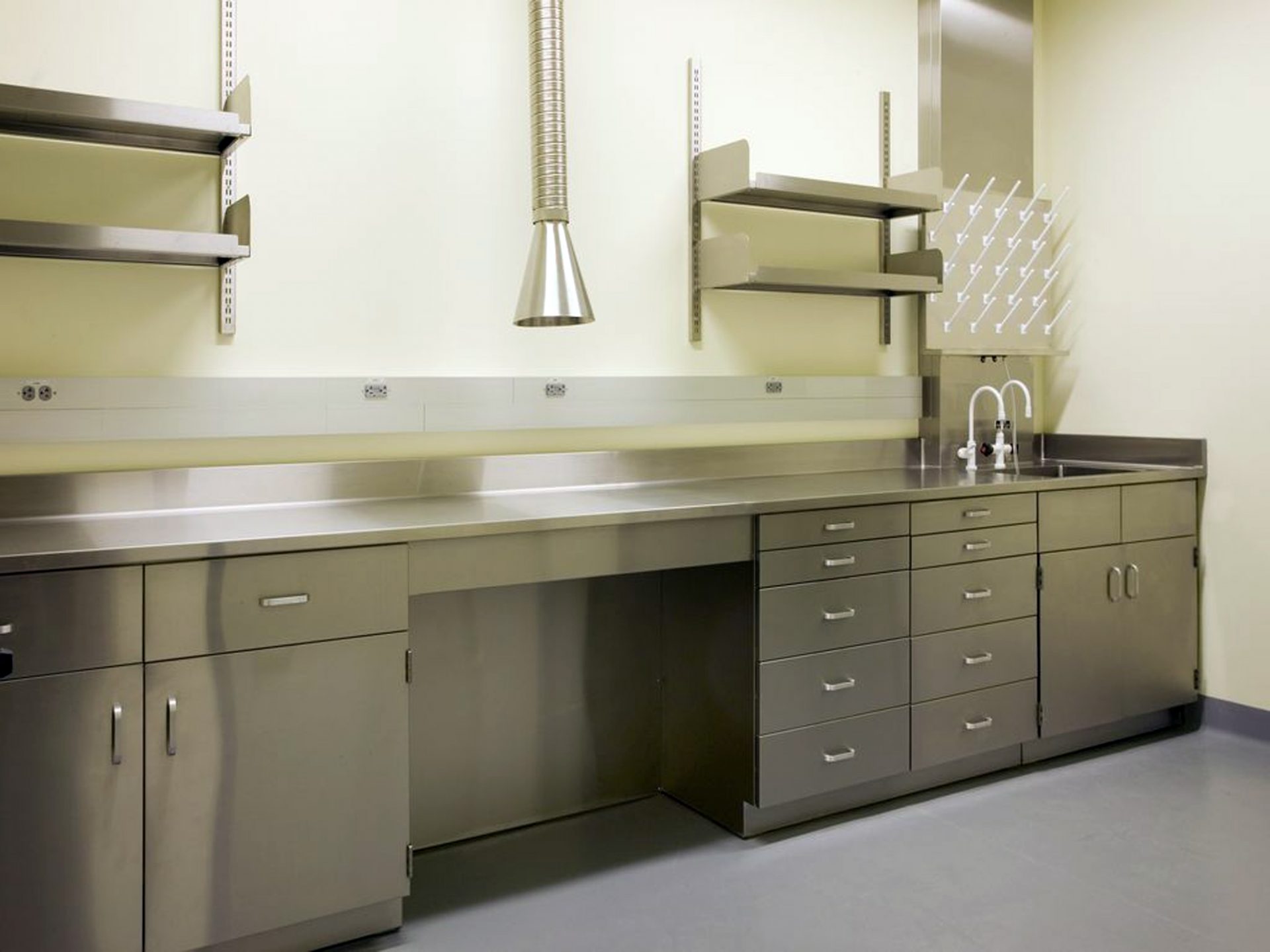 Stainless Steel Laboratory Casework Scientifix LLC