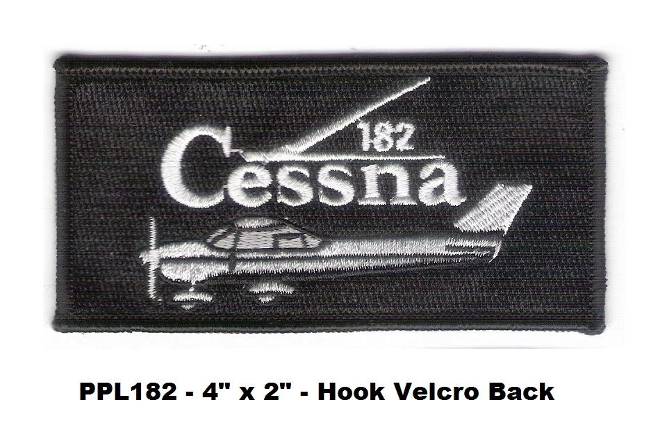 Cessna 182 Pilot Suit Velcro Patch SciFi Geeks