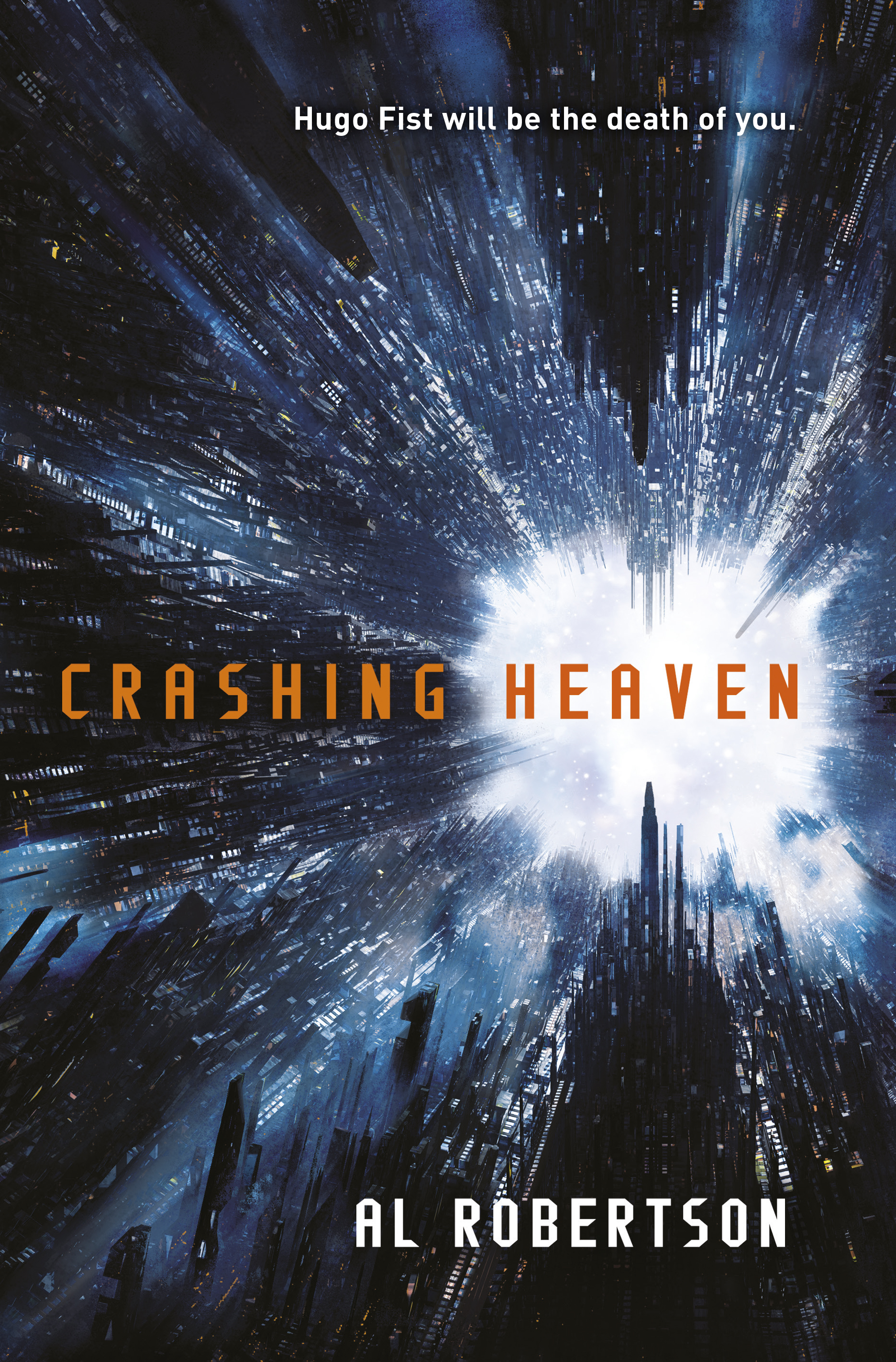 Al Robertson Crashing Heaven is realist scifi fantasy SciFiNow