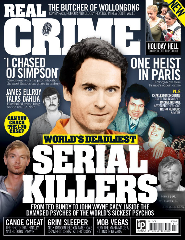 Real Crime magazine is here nab your copy now SciFiNow(08)