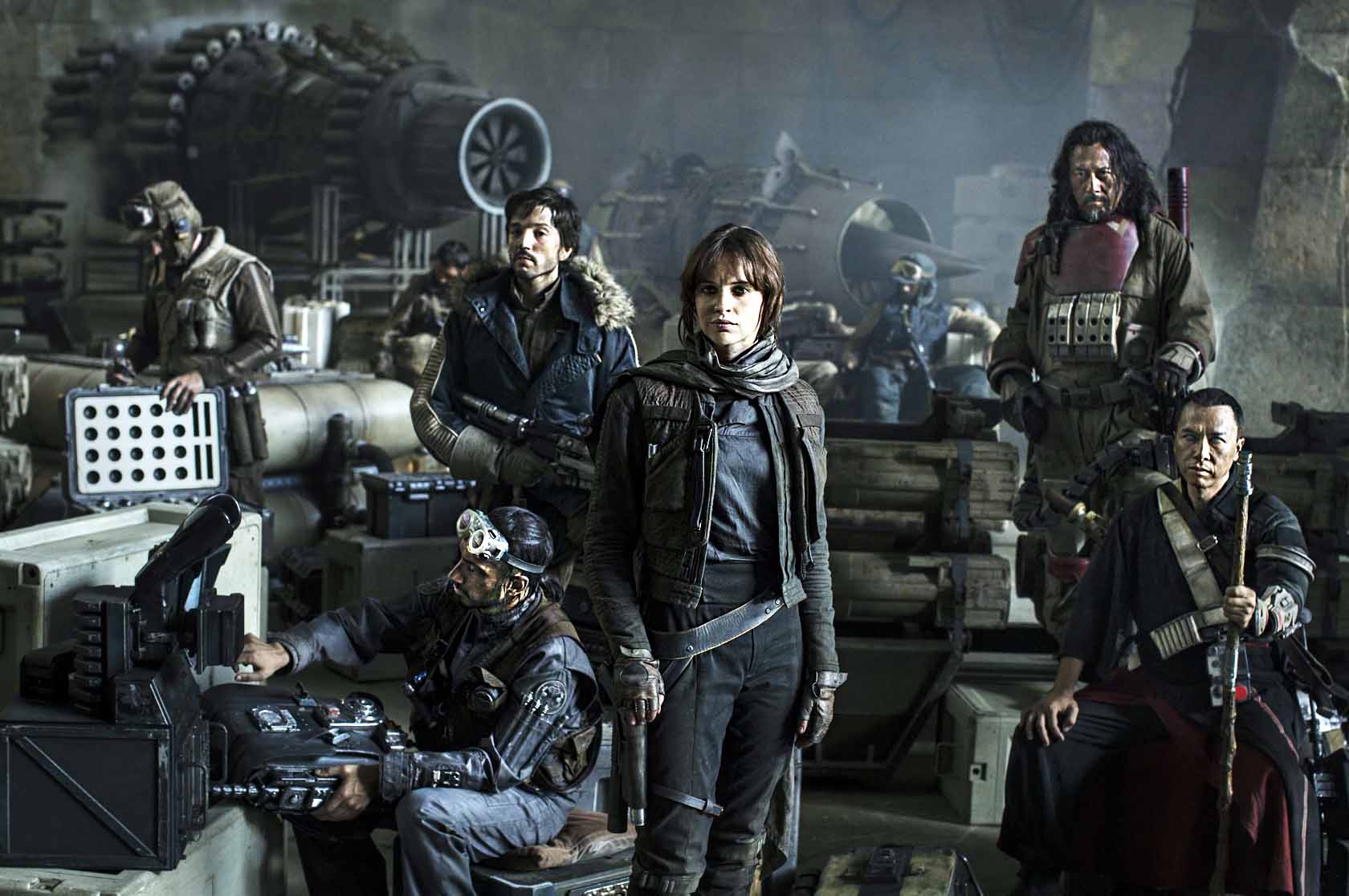 Rogue One A Star Wars Story cast photo released