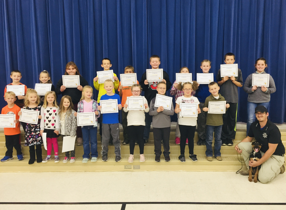 Walnut Elementary Students of The Month Scioto Post