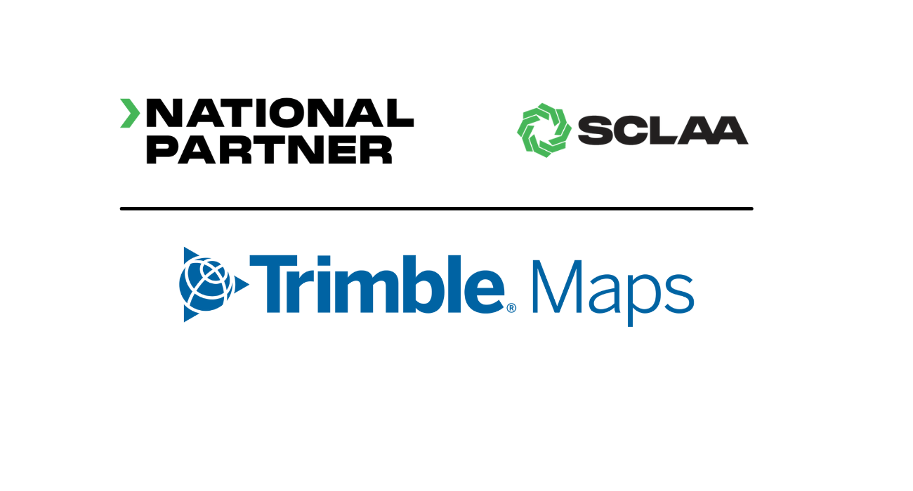 SCLAA New National Partner Trimble Maps SCLAA Supply