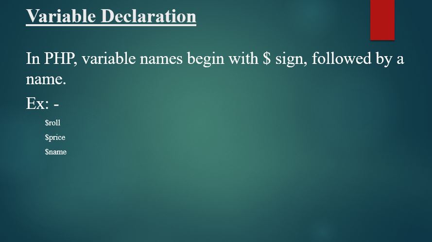 PHP Variables Archives scmGalaxy