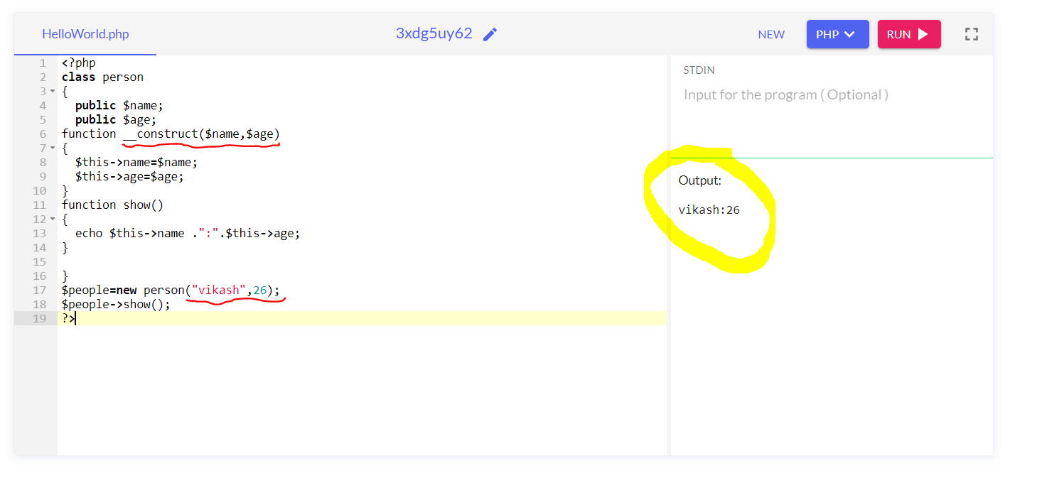 example of constructor in php Archives scmGalaxy