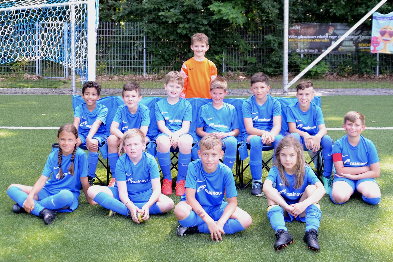 Freundschaftsspiel der E2-Jugend SC Olympia Lorsch und JFV BiNoWa (Biblis-Nordheim-Wattenheim ...