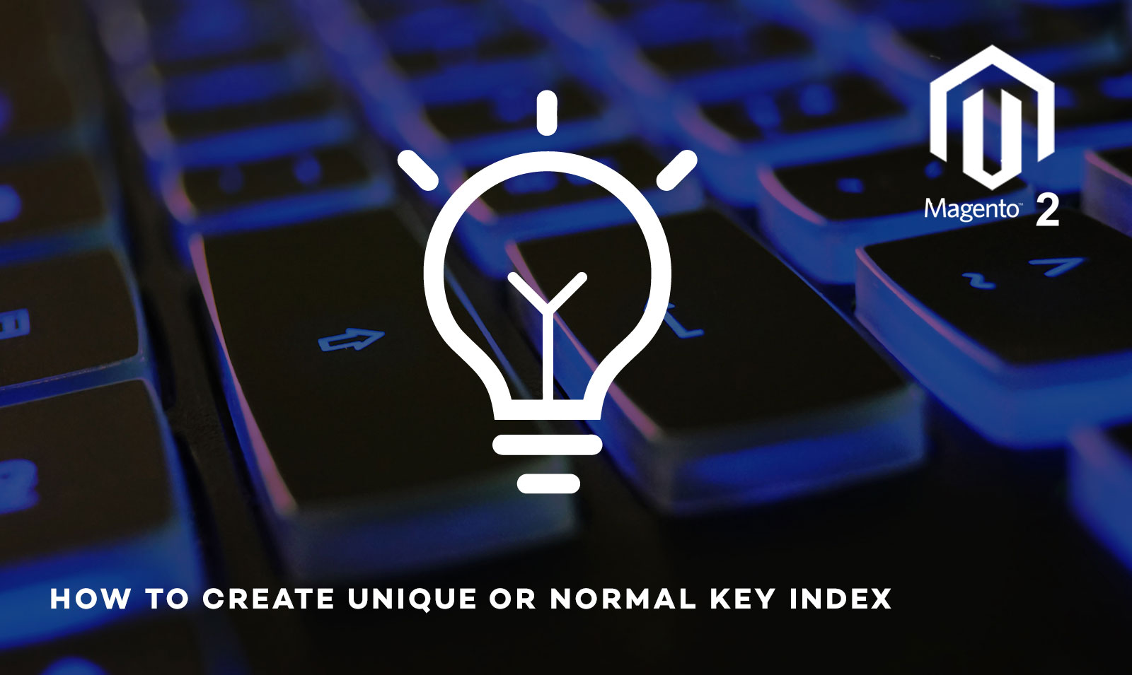 Magento 2 How To Create UNIQUE or Normal KEY Index