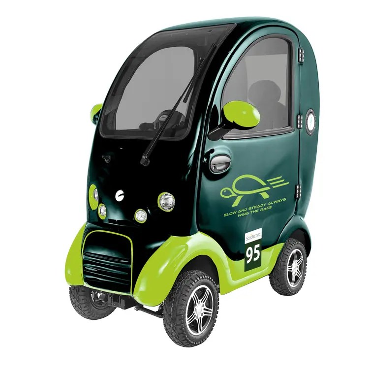 Enclosed Mobility Scooter features on Drag Race Scooterpac