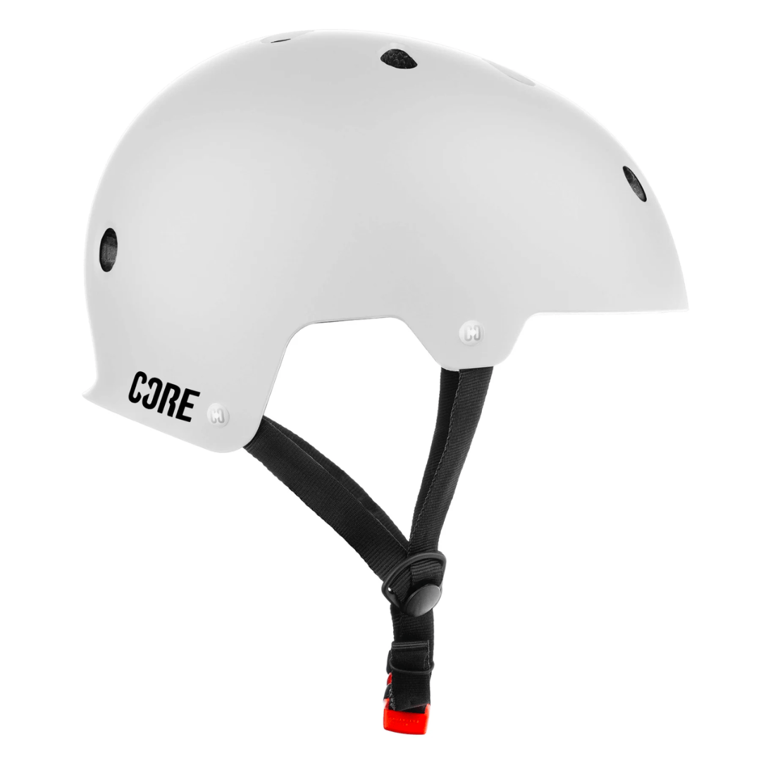 Core Action Sports Helmet White Available at Scooter Village.