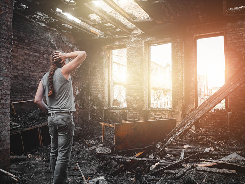 Fire Damage Cleanup and Restoration After a Home Fire Smoke Cleanup