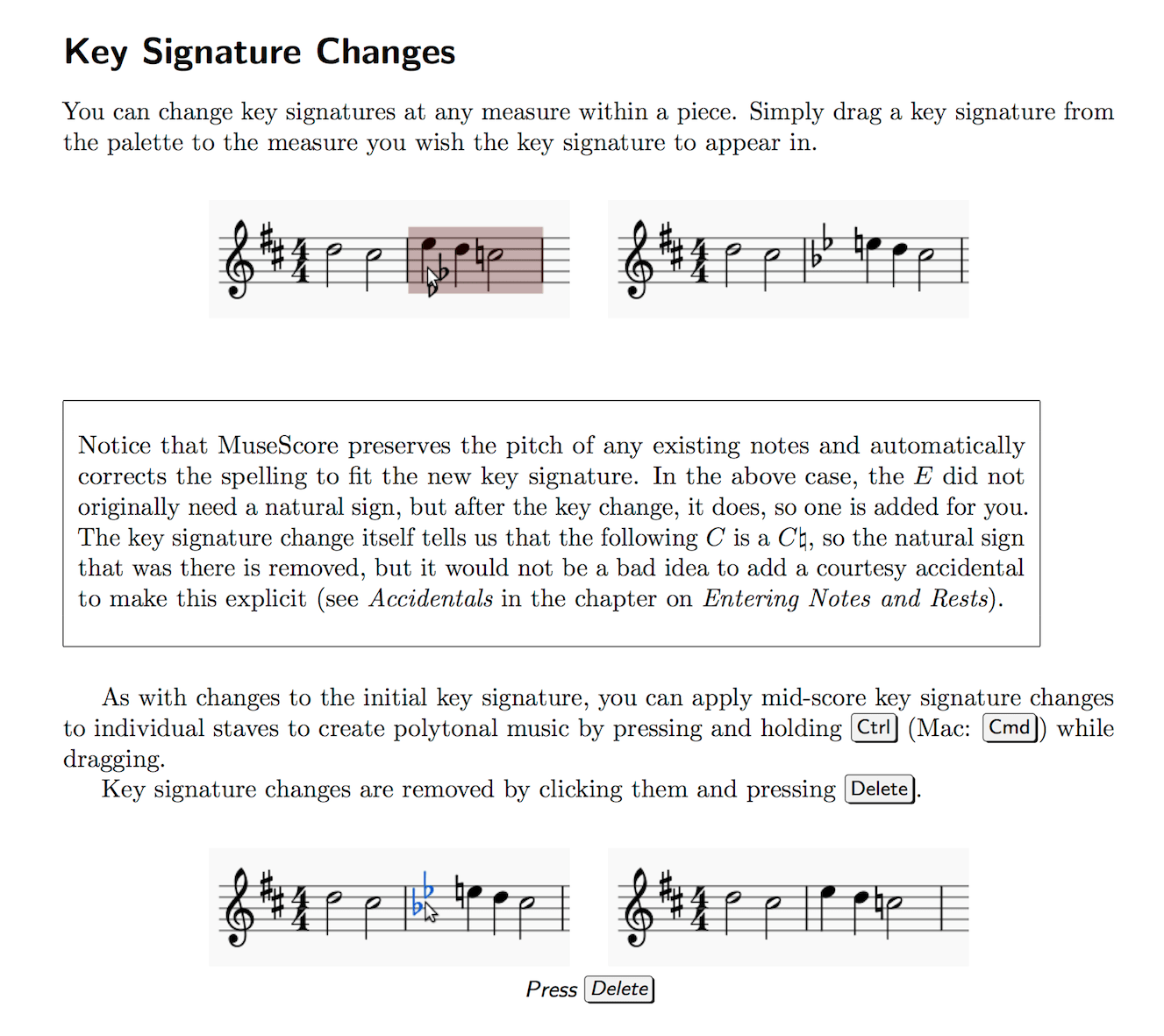 Mastering MuseScore, the userfriendly guide to MuseScore Scoring Notes