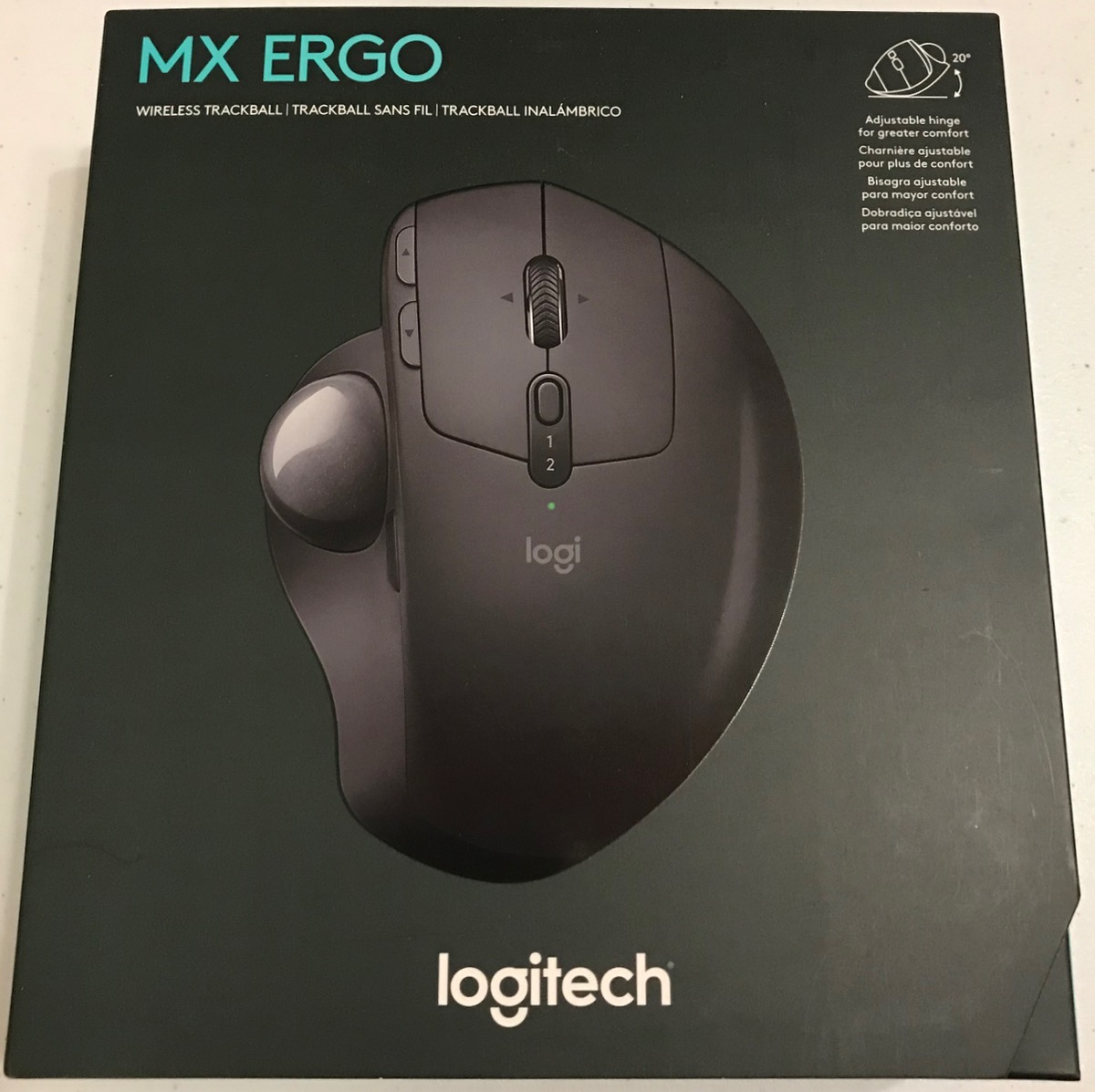 Logitech's MX ERGO trackball points the way forward - Scoring Notes