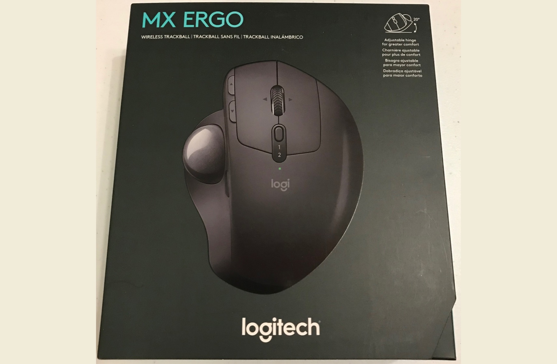 Logitech's MX ERGO trackball points the way forward Scoring Notes