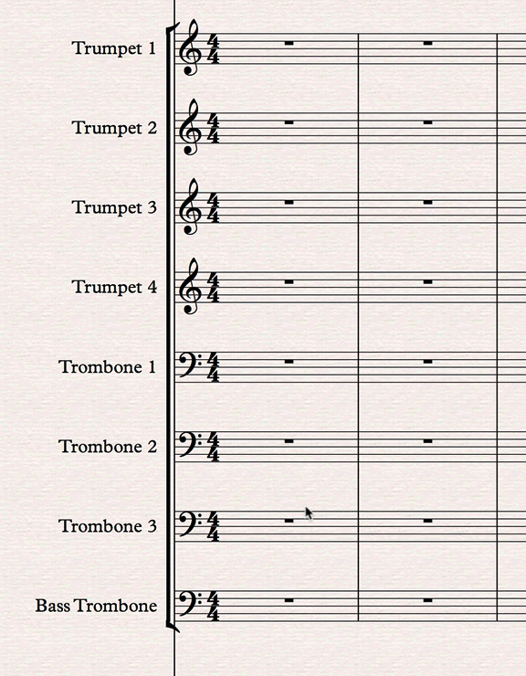 DJA's Notes Group instruments correctly Scoring Notes