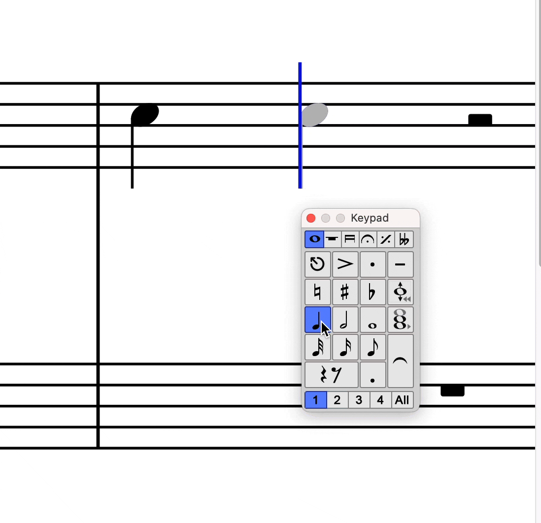 accidentals1 Scoring Notes