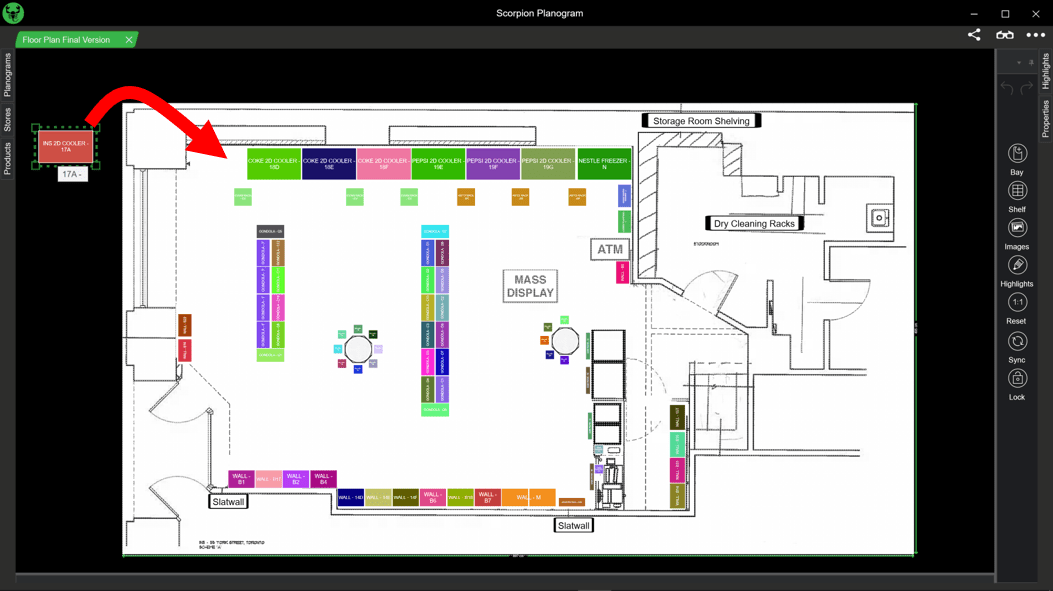 Scorpion Floor Planner Plan and Optimize your Retail Floor Space