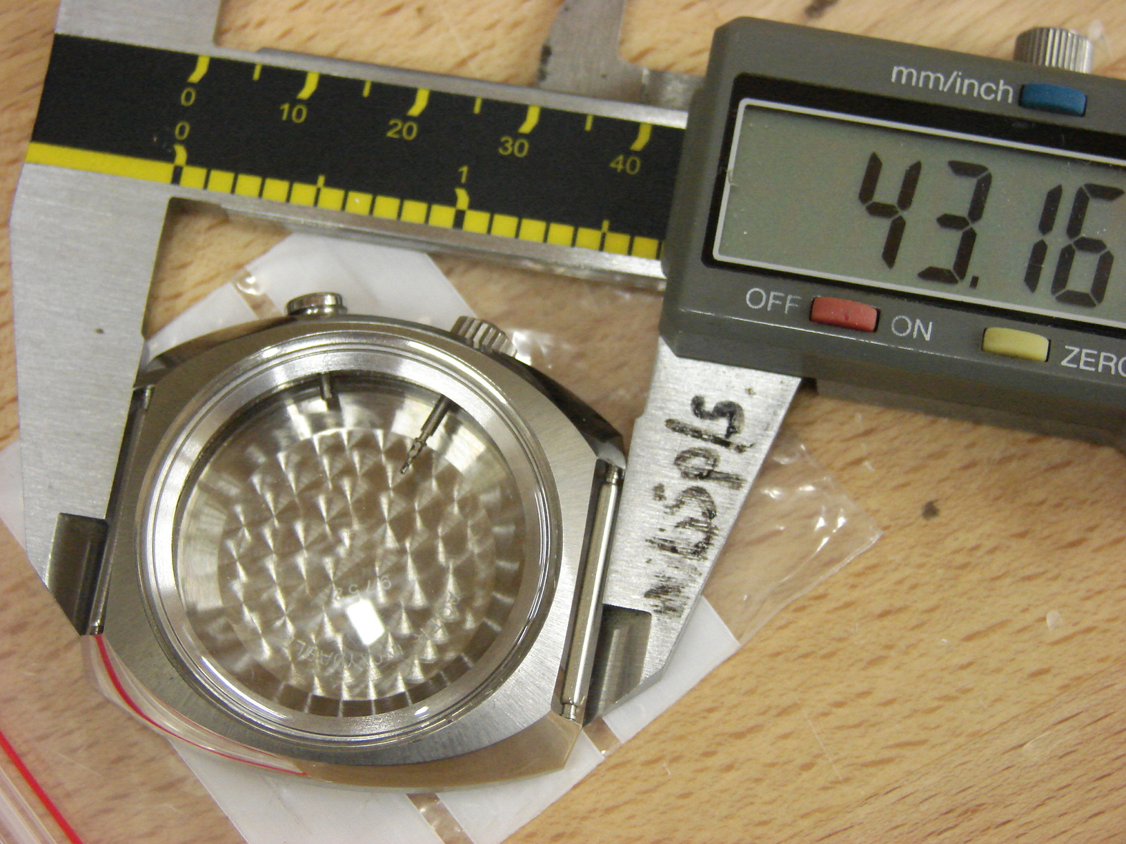 Omega watch cases and case parts