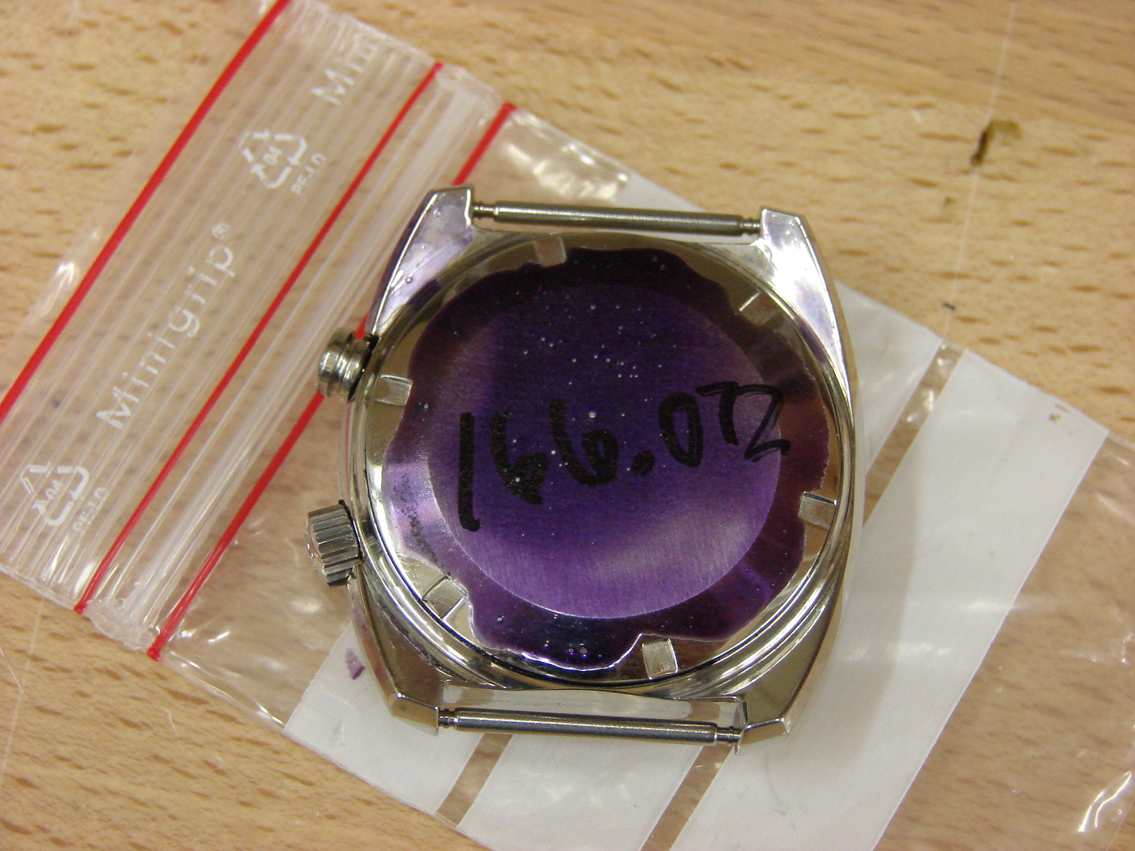 Omega watch cases and case parts