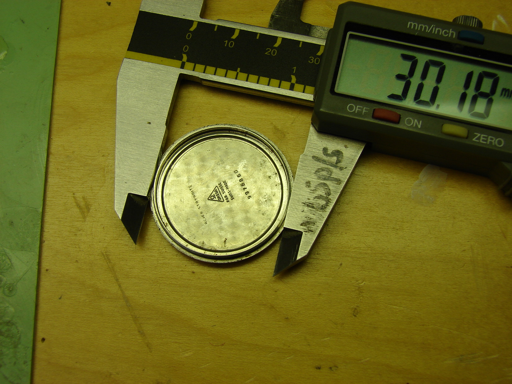 Omega watch cases and case parts