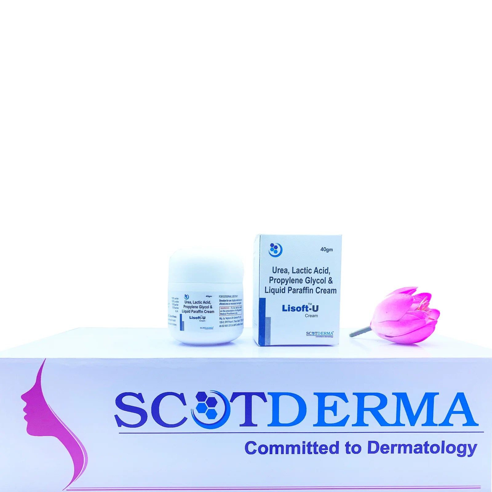 Urea Lactic Acid Propylene Glycol and Liquid Paraffin Cream