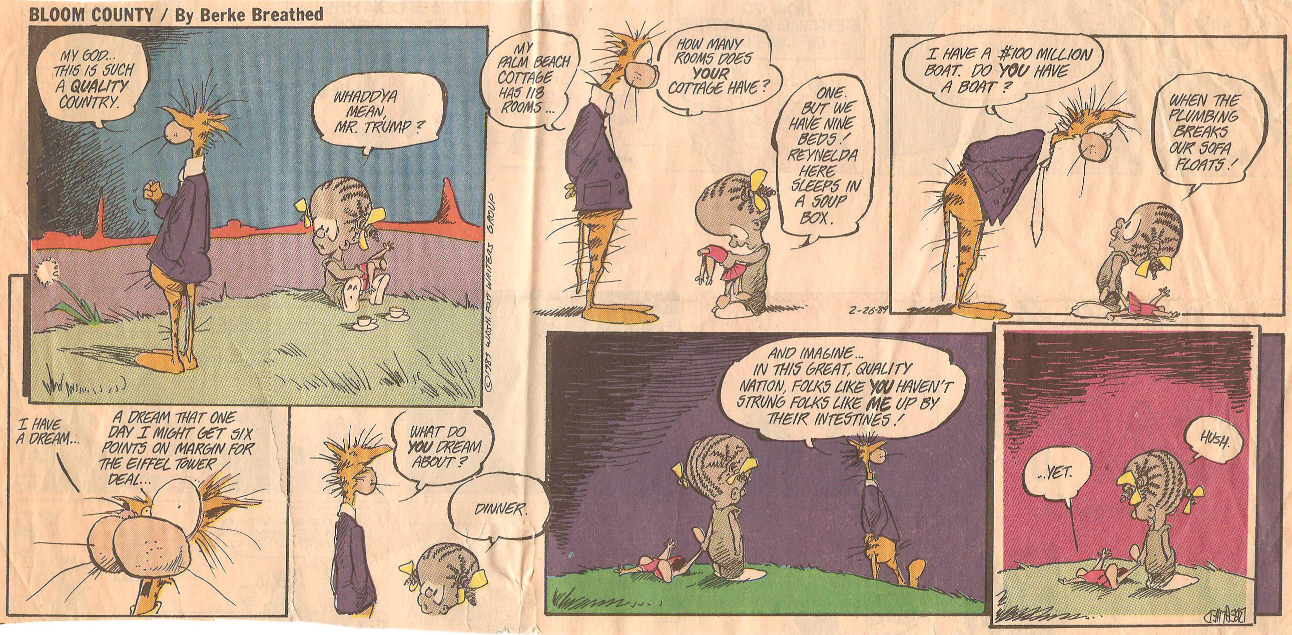 Berke Breathed occupied Bloom County in 1989 ‹ Scott Edelman