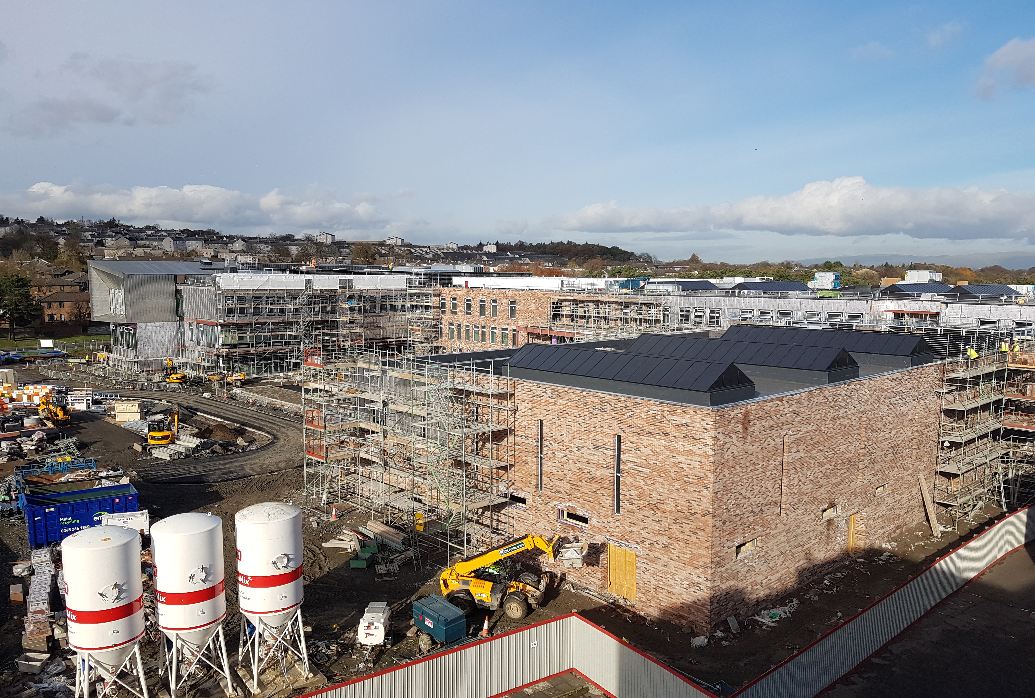 Milestone reached at £37m Cumbernauld Academy and Cumbernauld Theatre