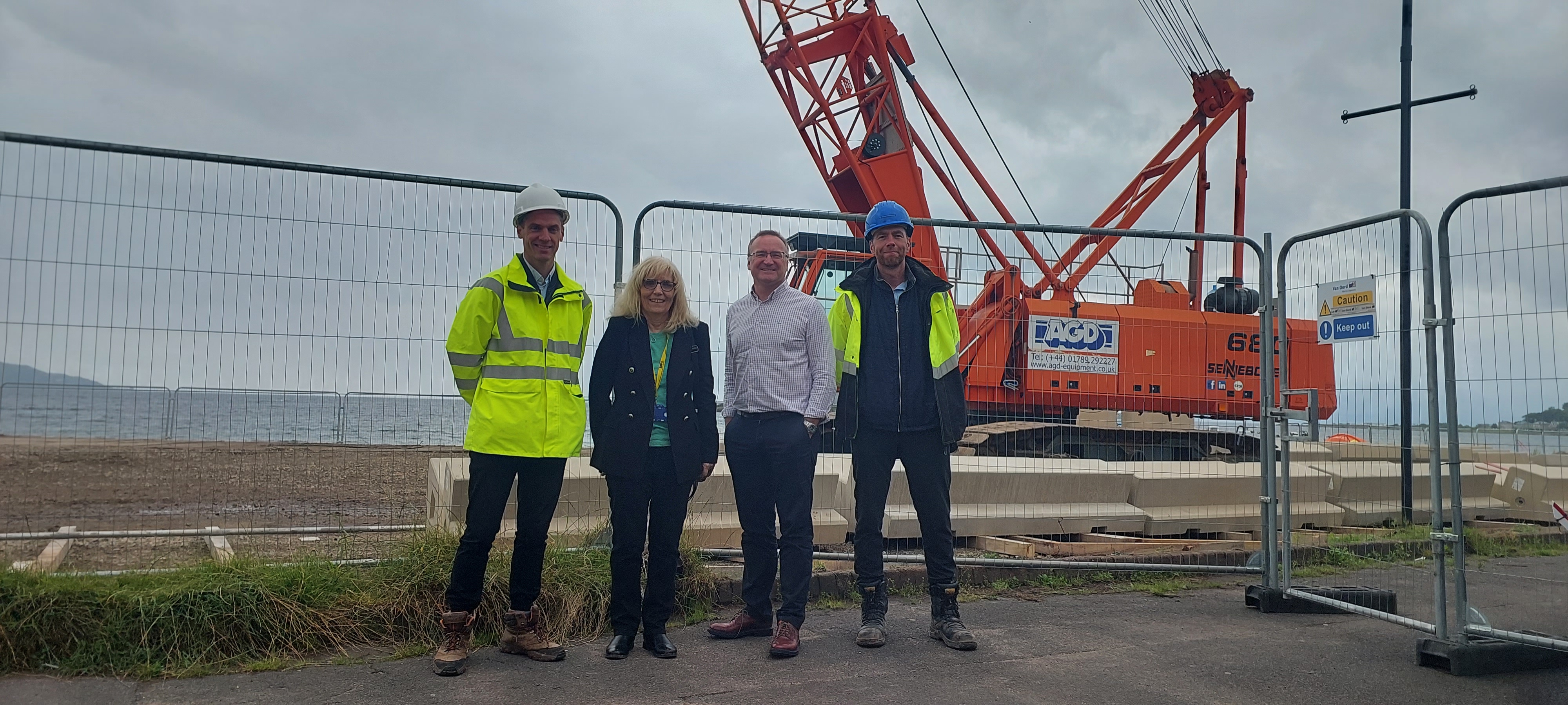 Progress made on Millport Coastal Flood Protection Scheme Scottish