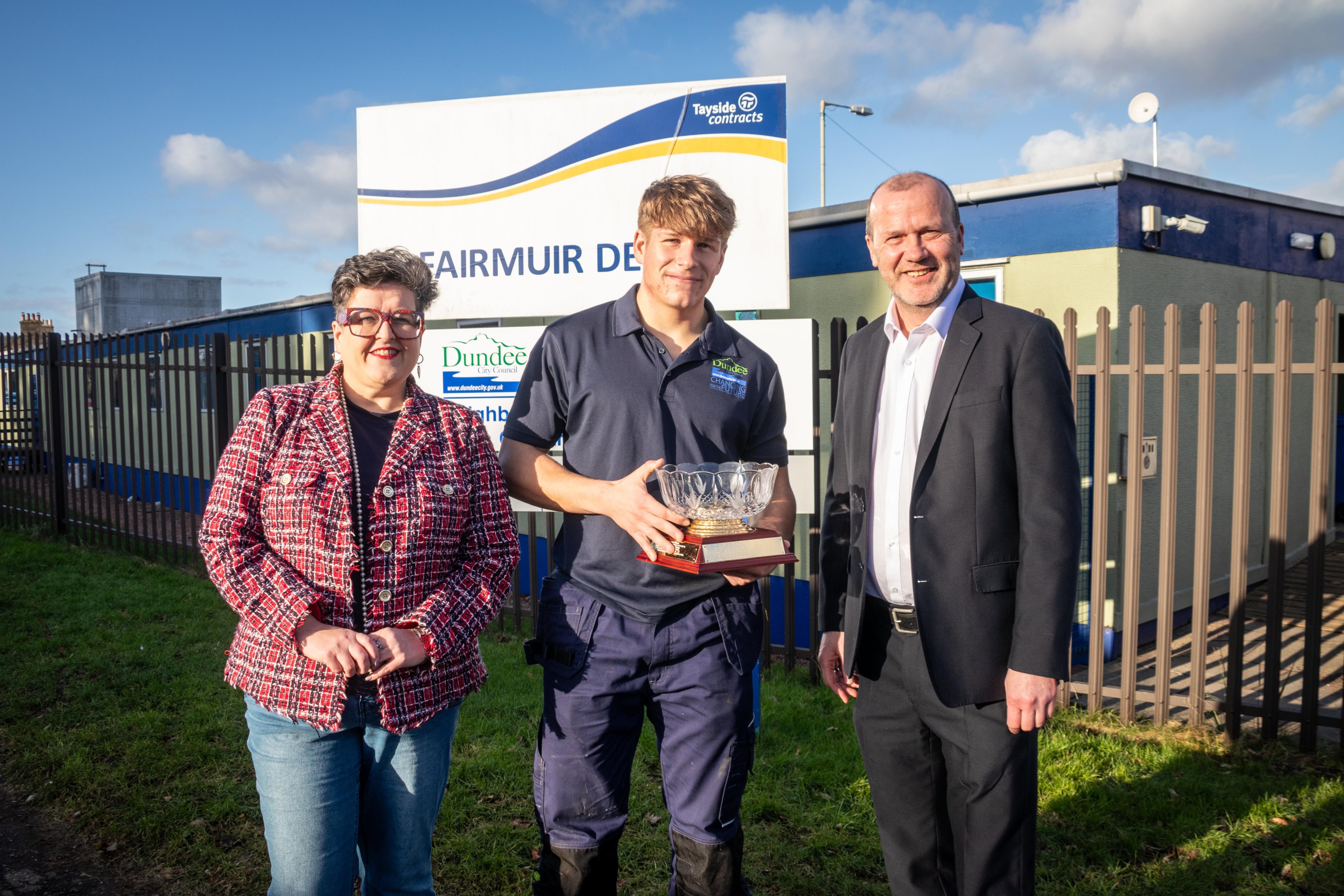 Dundee roofing apprentice wins Bill McKay trophy Scottish