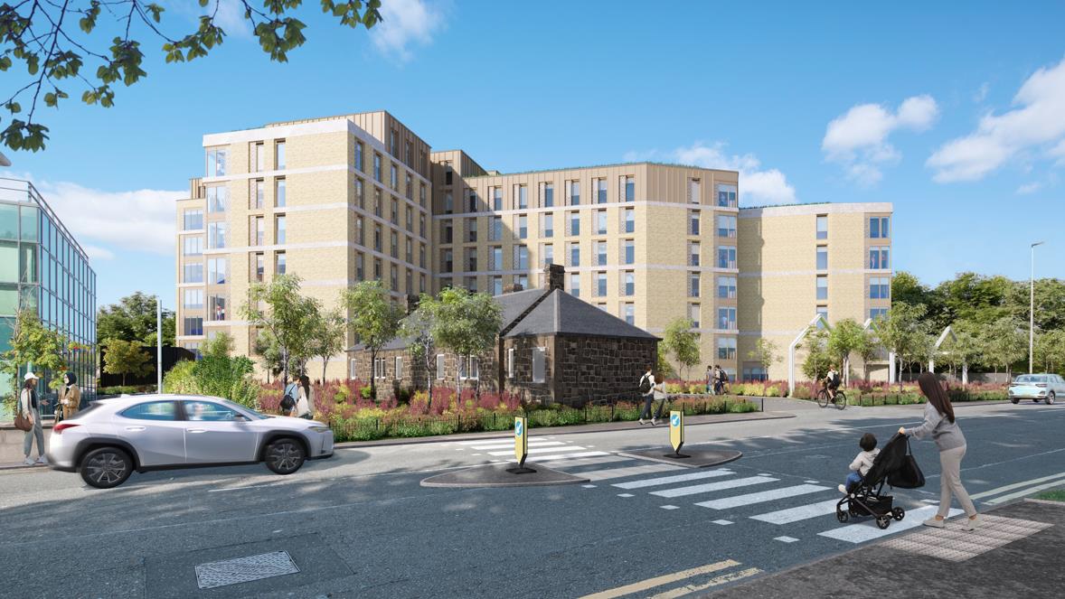 Nearly 300 student flats near Murrayfield Stadium for