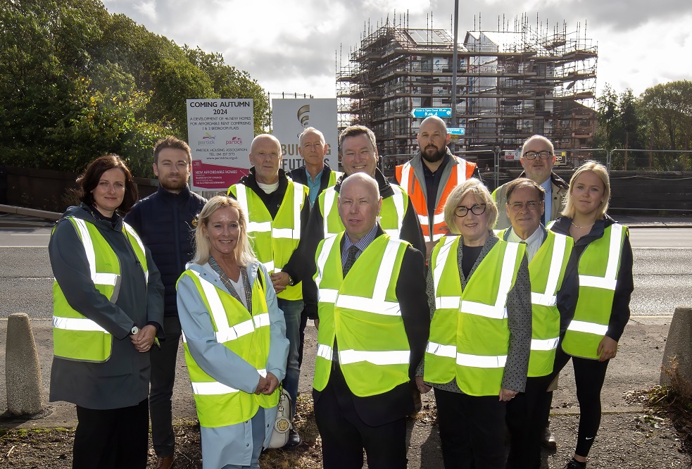 Construction progresses at 46home development in Anniesland Scottish