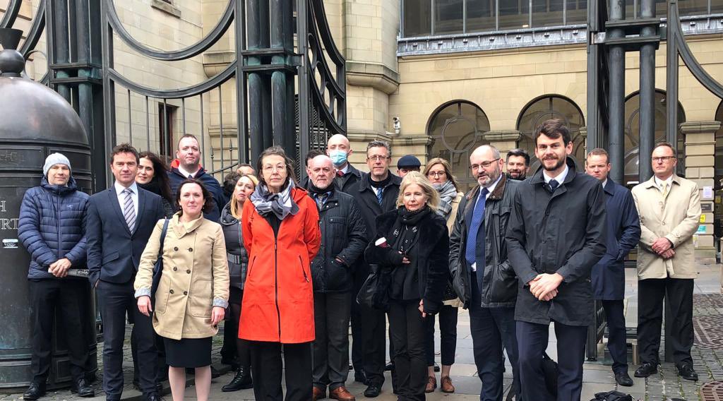 Police removal of Edinburgh lawyer from court sparks solidarity in