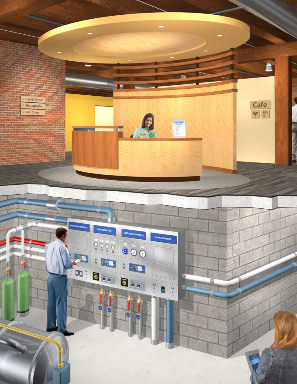 Name tag engraving machines Badge making machines