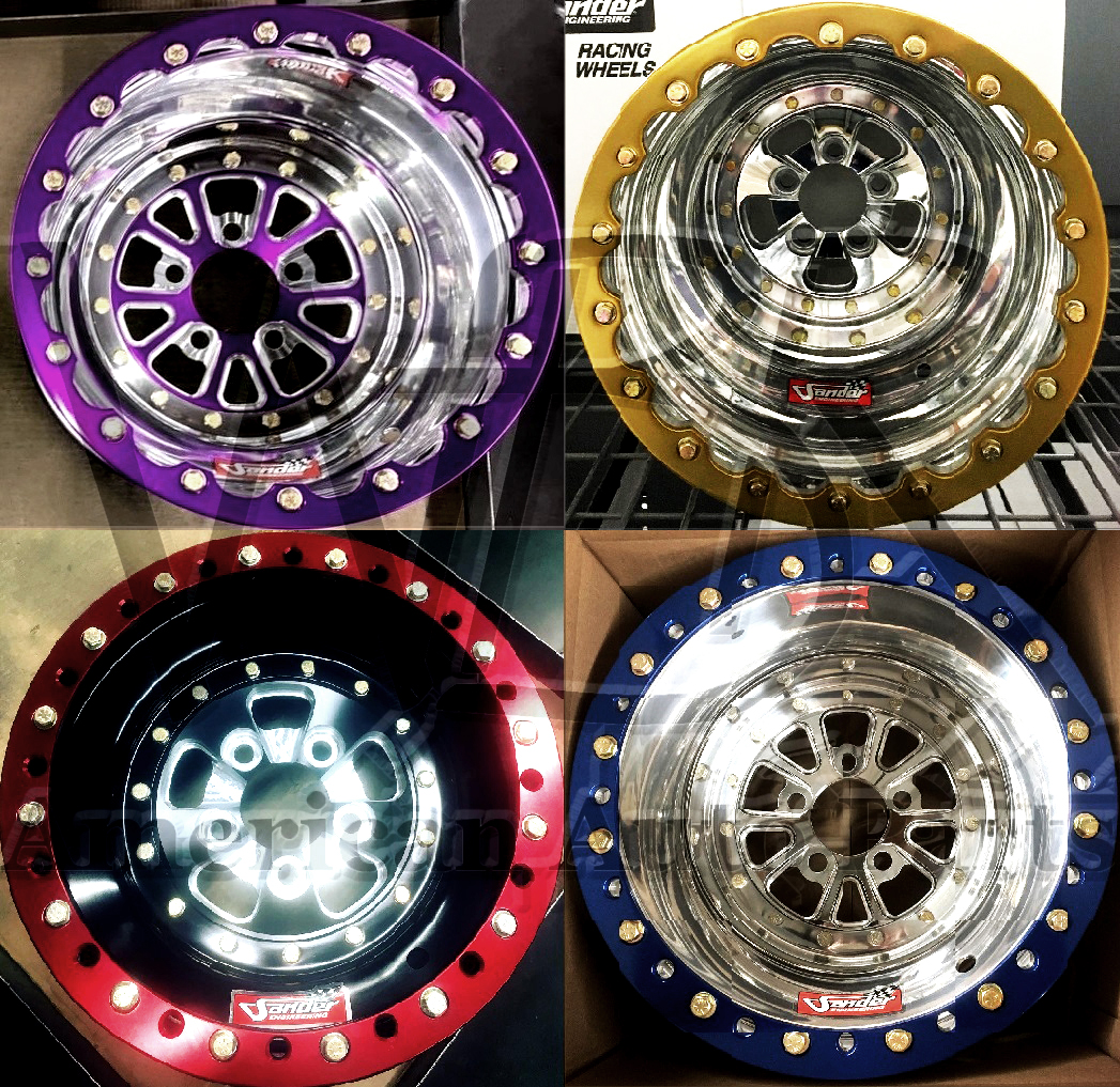 Sander Engineering SFI Aluminum Drag Racing Wheels