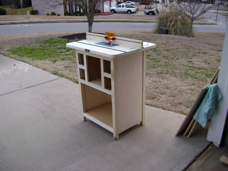 Plywood Router Table PDF Woodworking