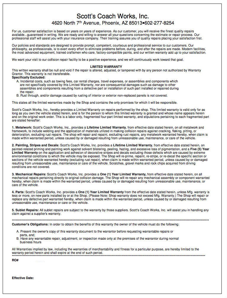 Is My Car Safe to Drive After an Accident? Scott's Coach Works in