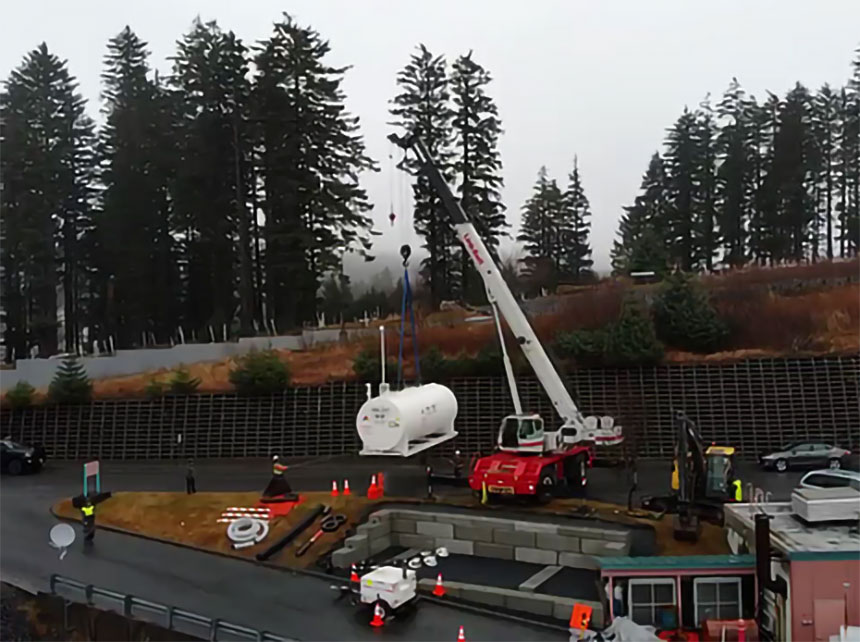 Kodiak Baler & Providence Kodiak Island Medical Center Fuel Tanks