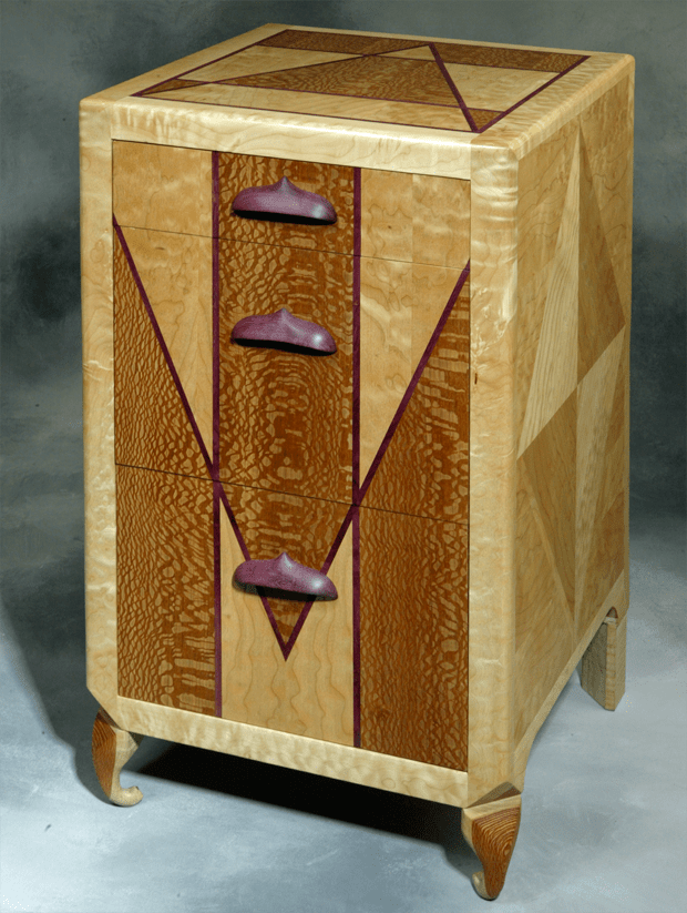 Modern Exotic Wood Custom Unique Furniture