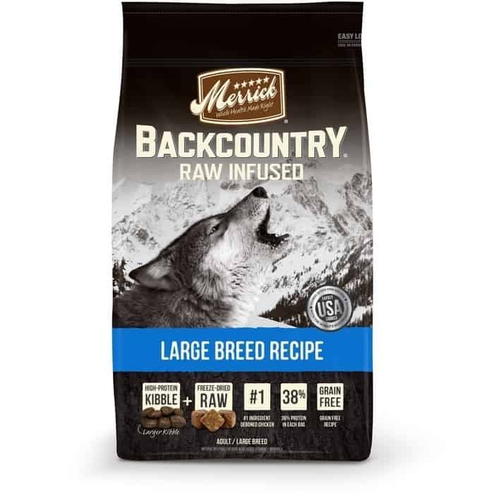 Merrick Backcountry Raw Infused Large Breed Dry Dog Food Review Scout