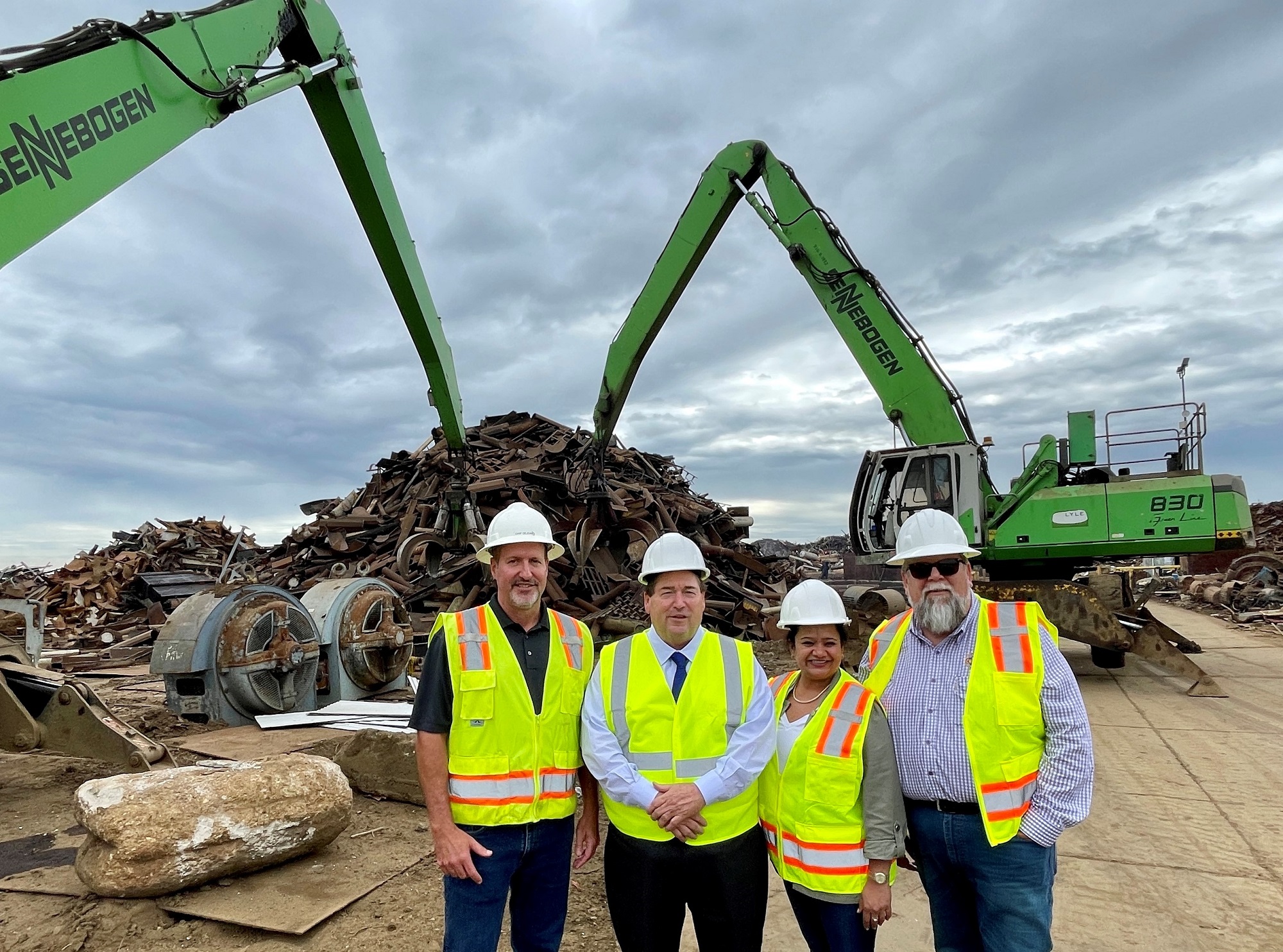 Louisiana Lt. Gov. Tours Recycling Yard at ISRI Gulf Coast Fall Meeting