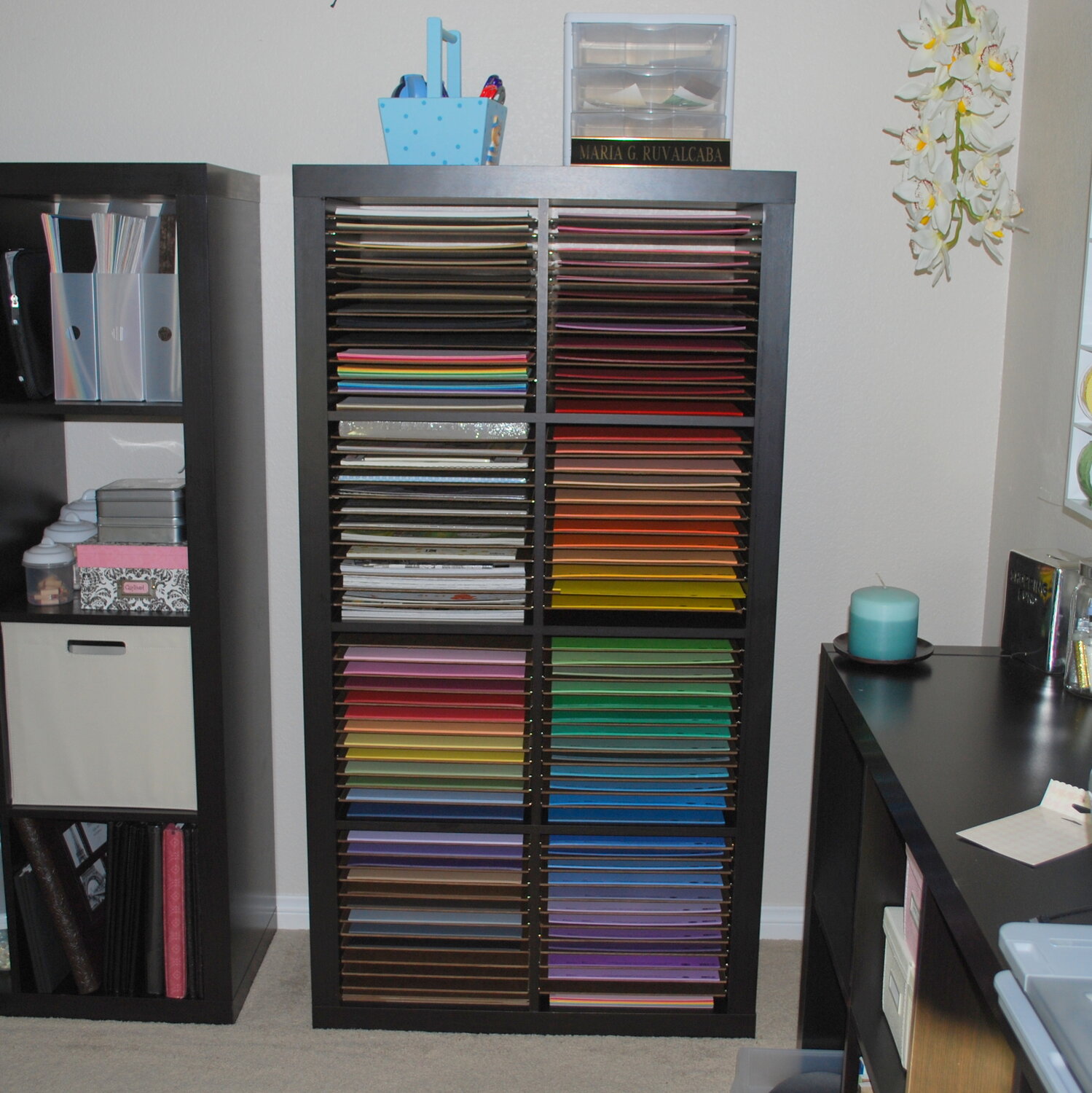 Paper Bookcase Project Idea