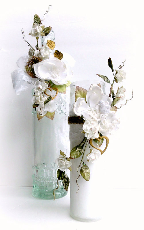 Prima DT Altered Wedding Table Decor