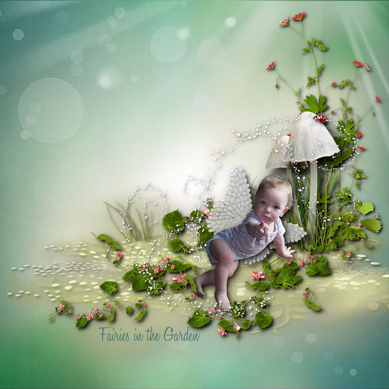 Fairies in the Garden