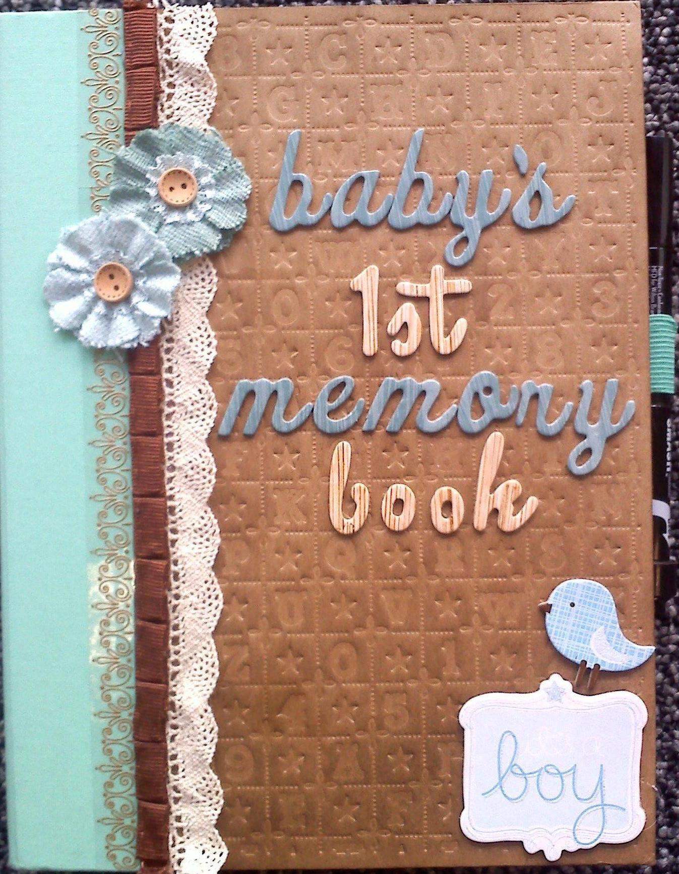 Baby's First Memory Book (Cover)